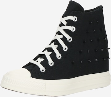 CONVERSE Korkeavartiset tennarit 'CTAS' värissä musta: etupuoli