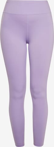 IZIA Skinny Workout Pants in Purple: front