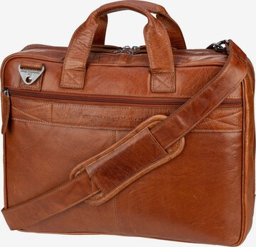 The Chesterfield Brand Document Bag in Brown