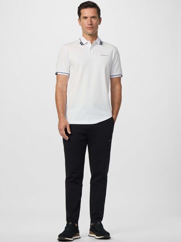 Hackett London Poloshirt  HS CITY TIP' in Weiß