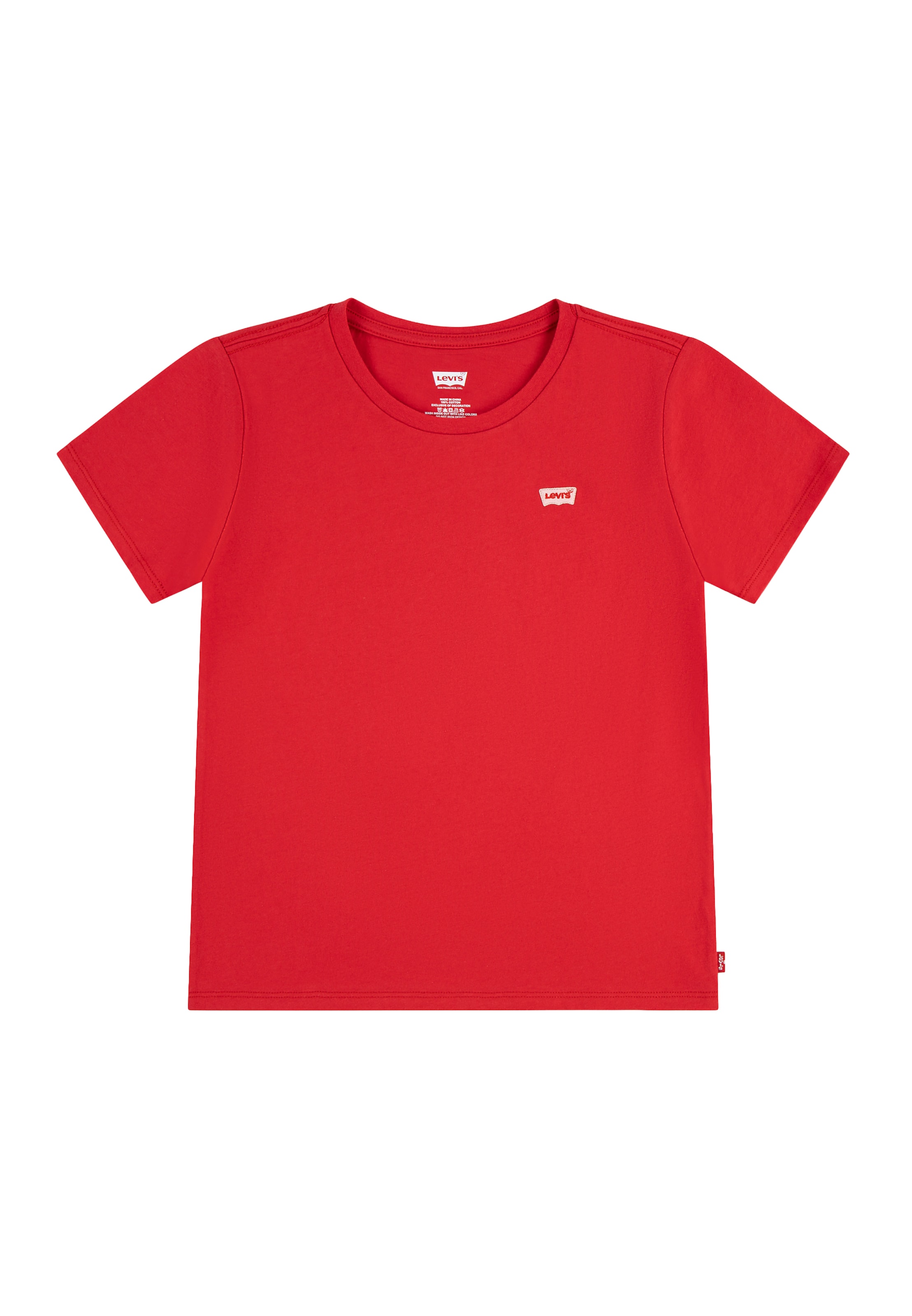 Levi's KidsMajica - crvena boja: prednji dio