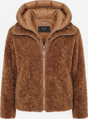 Funk since 1776 Winterjacke in Braun: Vorderseite