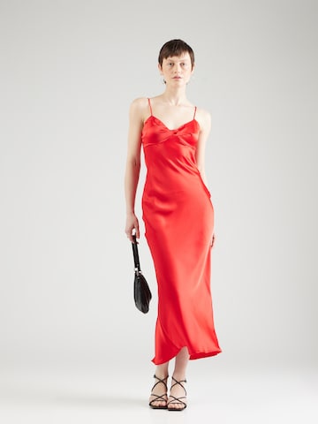 Robe de cocktail 'Linn' Gina Tricot en rouge : devant