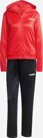 Completo per l'allenamento 'Essentials' di ADIDAS SPORTSWEAR in rosso: frontale