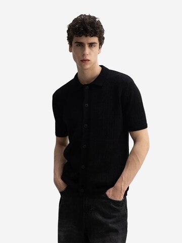 Regular fit Camicia di Giesto in nero