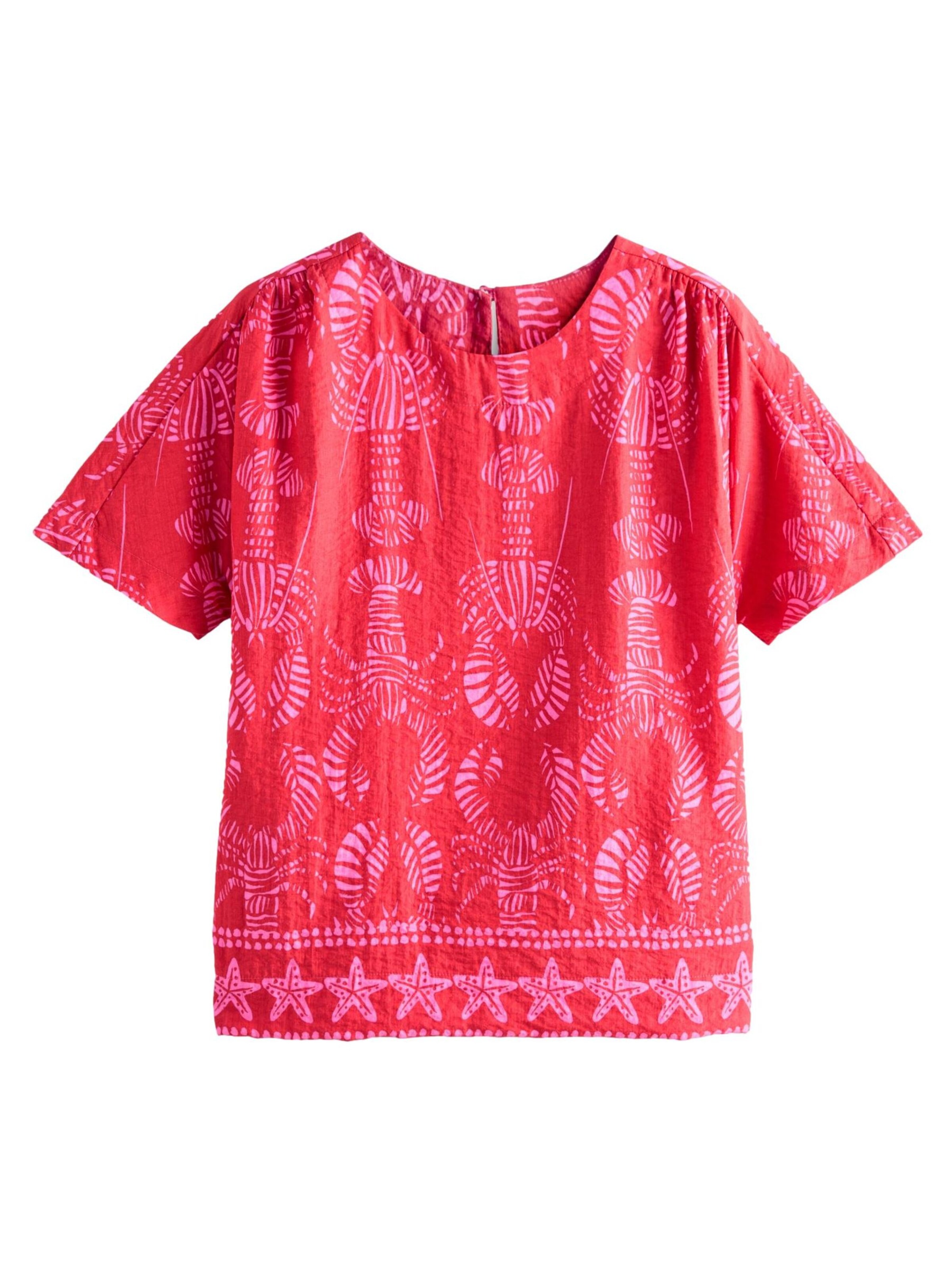 Next - Camisa em vermelho: frente