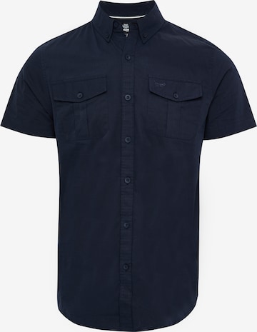 Coupe regular Chemise 'Furore' Threadbare en bleu : devant