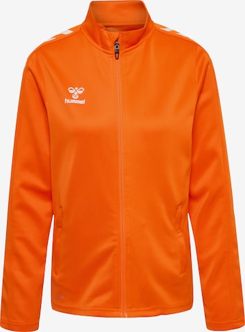 Hummel Sportssweatjakke i orange: forside