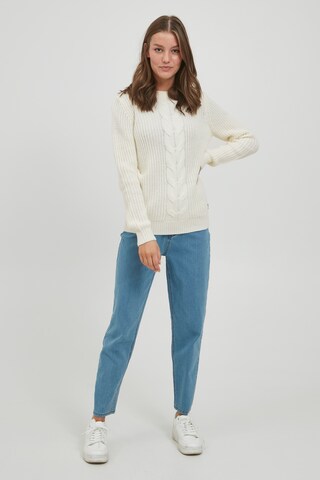 Oxmo Sweater 'Natasja' in White