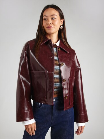 FRNCH PARIS Between-season jacket in Red: front