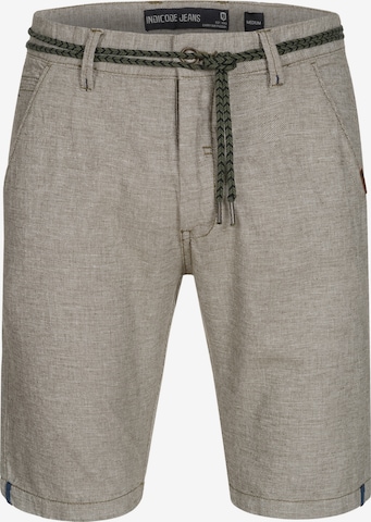 INDICODE JEANS Pants ' Sant Cugat ' in Beige: front