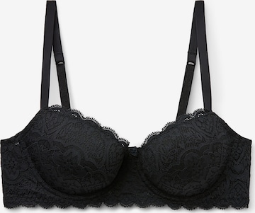 INTIMISSIMI Balconette BH 'Sofia' in Schwarz: Vorderseite