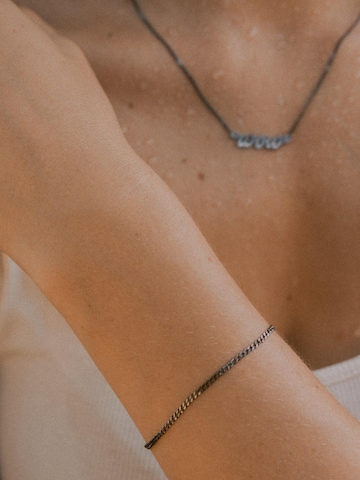 modabilé Bracelet 'ESSENTIAL' in Black: front
