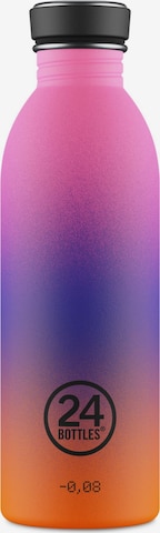 Borraccia 'Urban Horizon' di 24Bottles in rosa: frontale