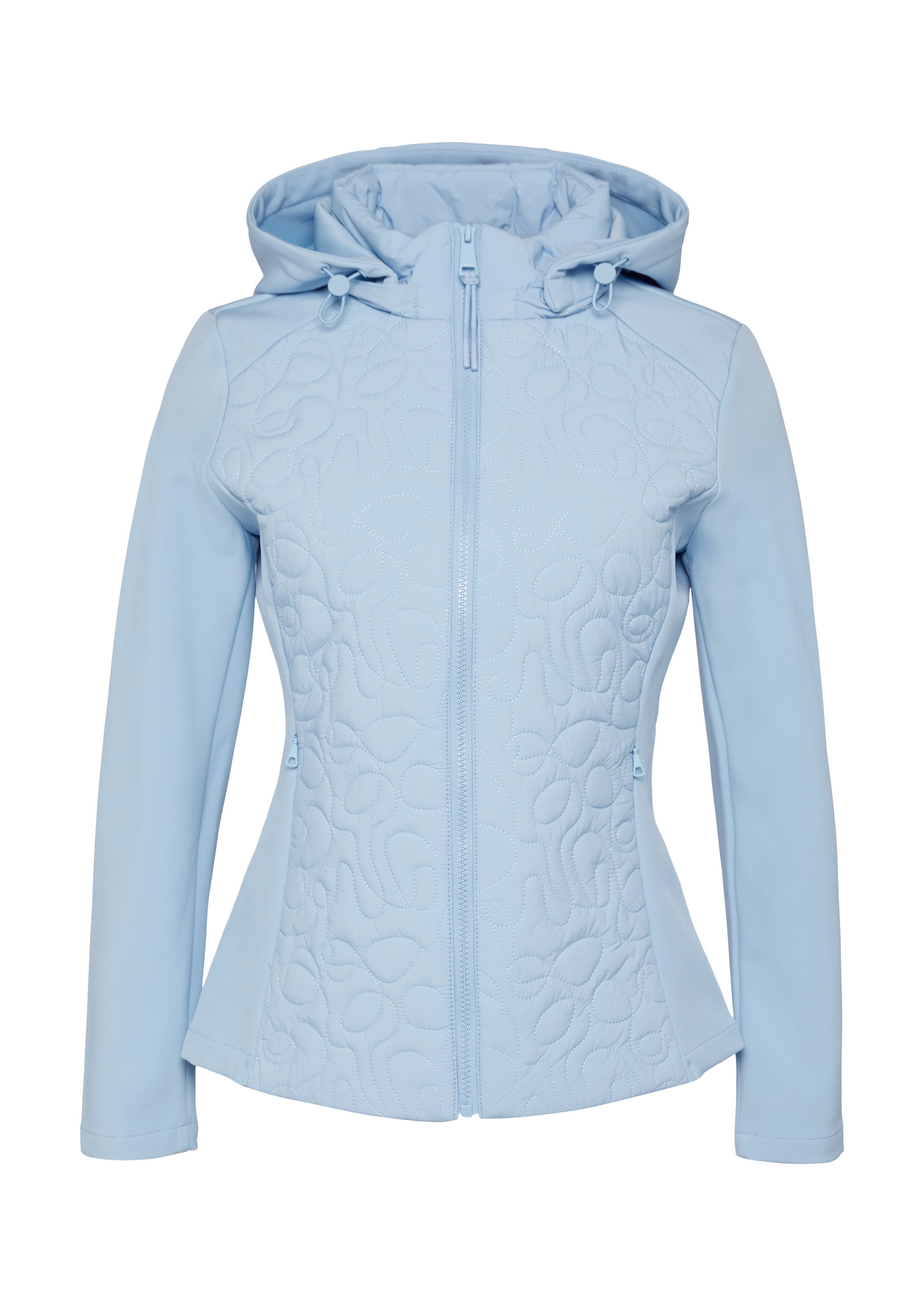 s.Oliver Φθινοπωρινό και ανοιξιάτικο μπουφάν σε μπλε: μπροστά