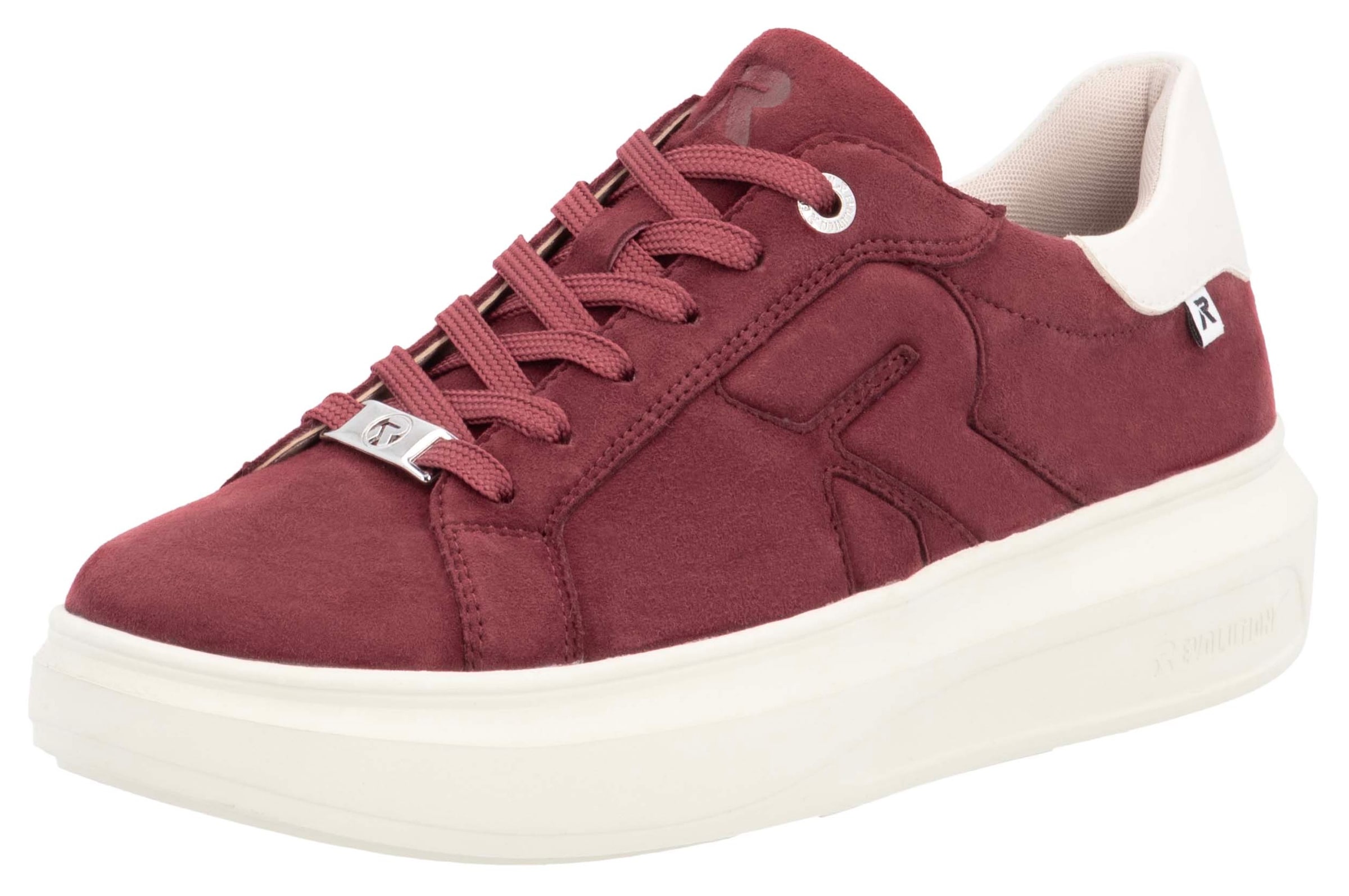 Rieker Sport Sneaker in Rot: Vorderseite