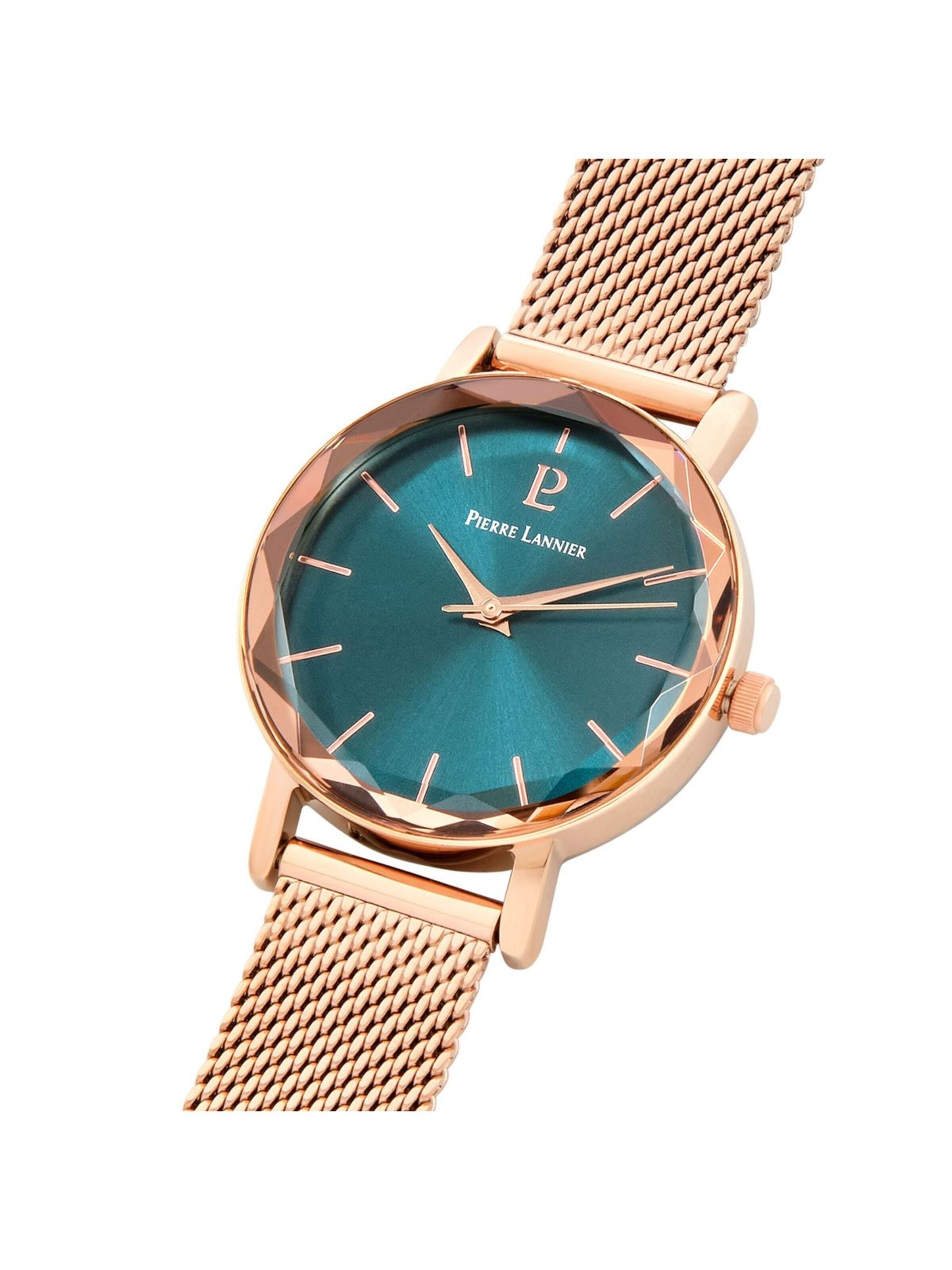Montre à affichage analogique 'Pierre Lannier - Watch Multiples - Quartz watch movement - Watch case width: 30 mm' Pierre Lannier en vert