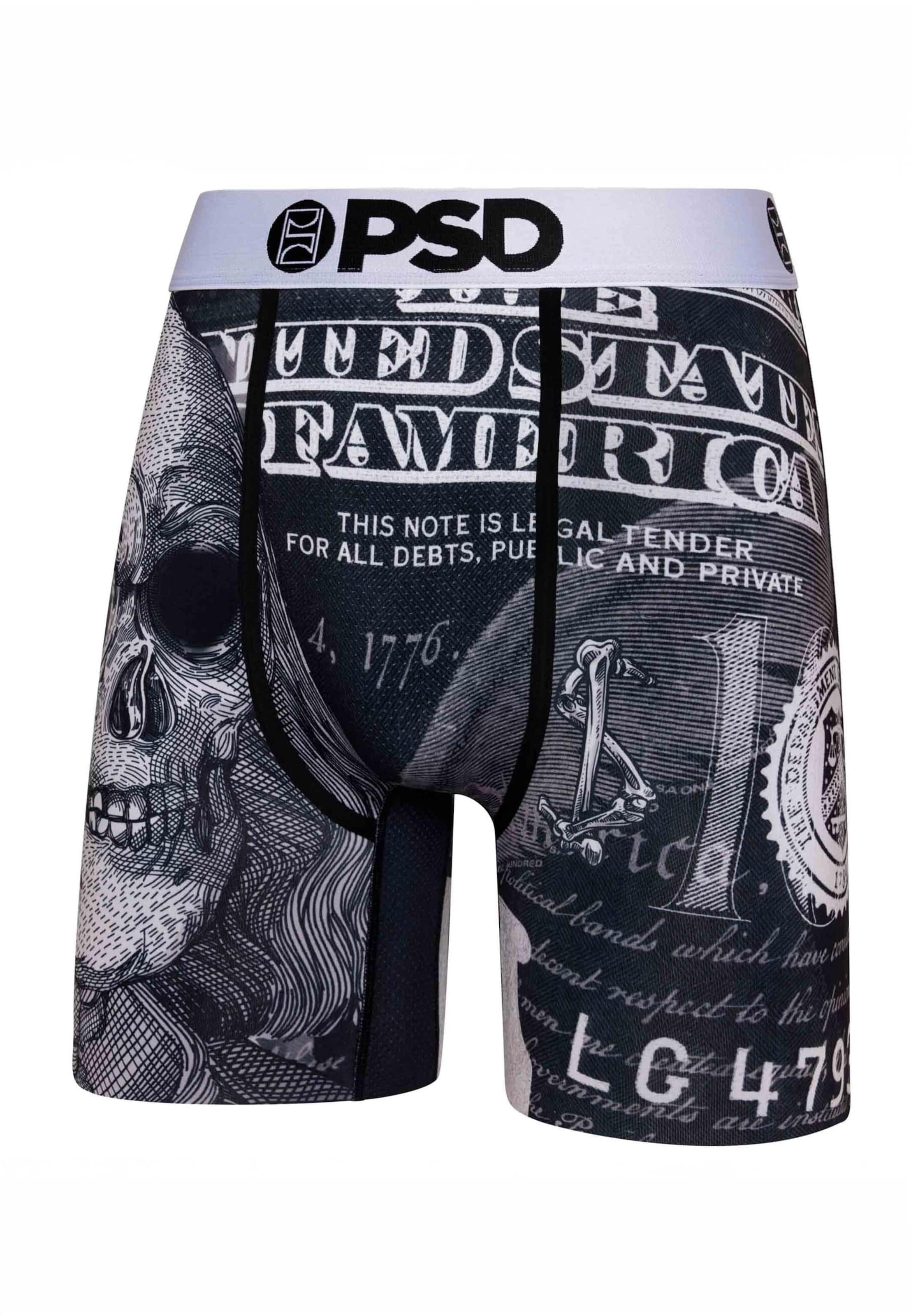 PSD Bokserishortsit 'Hunna Bones' värissä harmaa