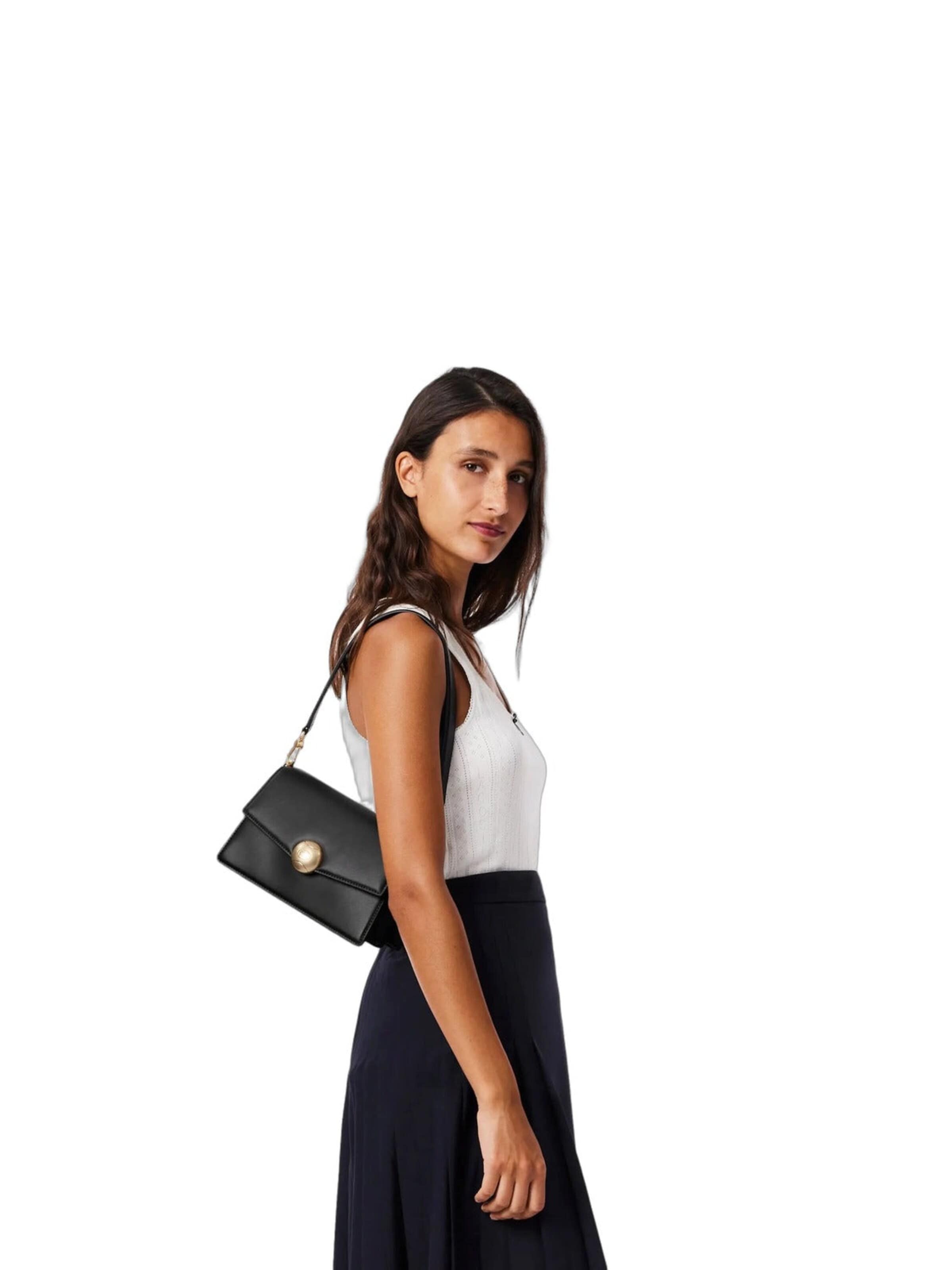 Borsa a mano 'Tennis Bliss' di LACOSTE in nero