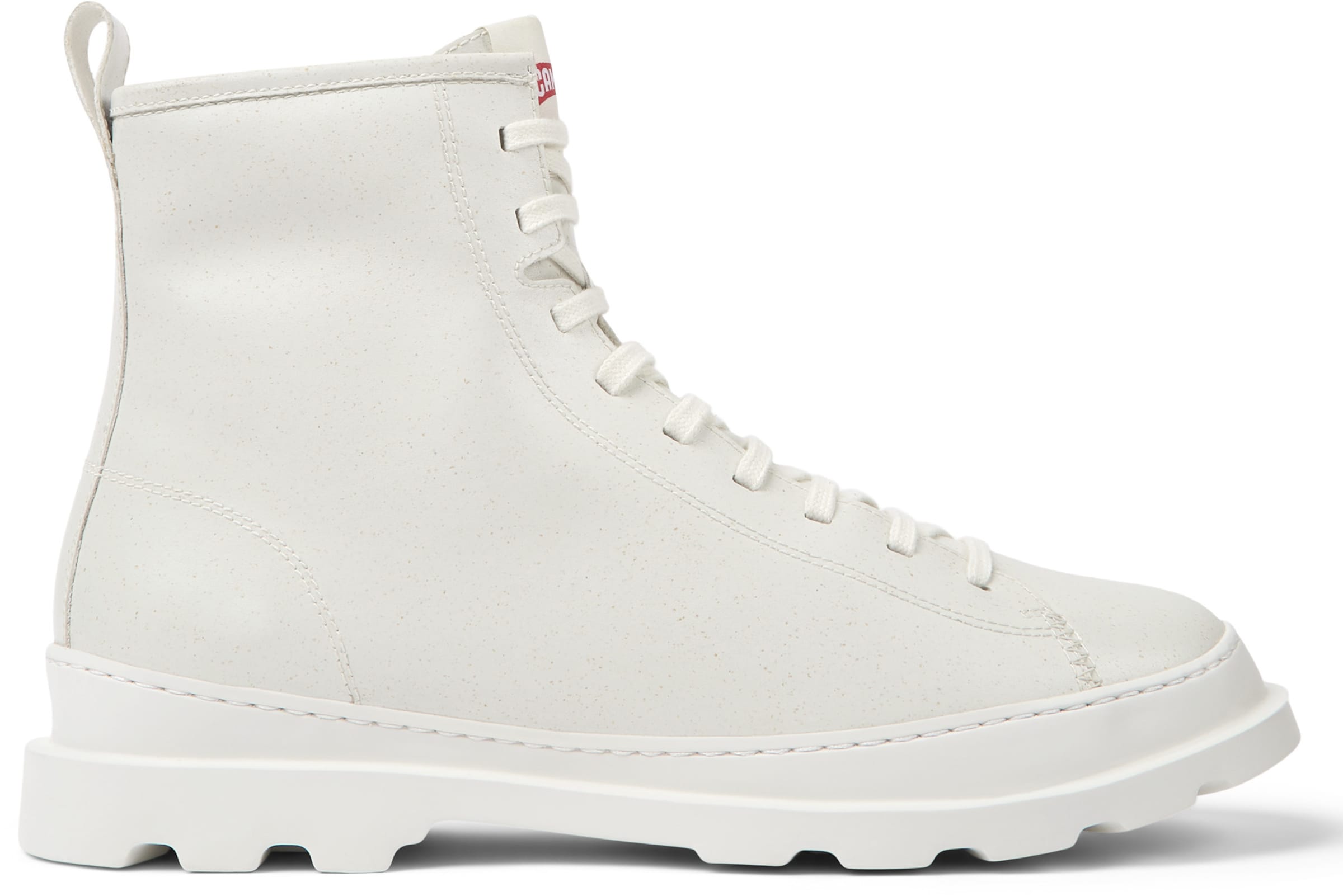 Bottines à lacets 'Brutus' CAMPER en blanc