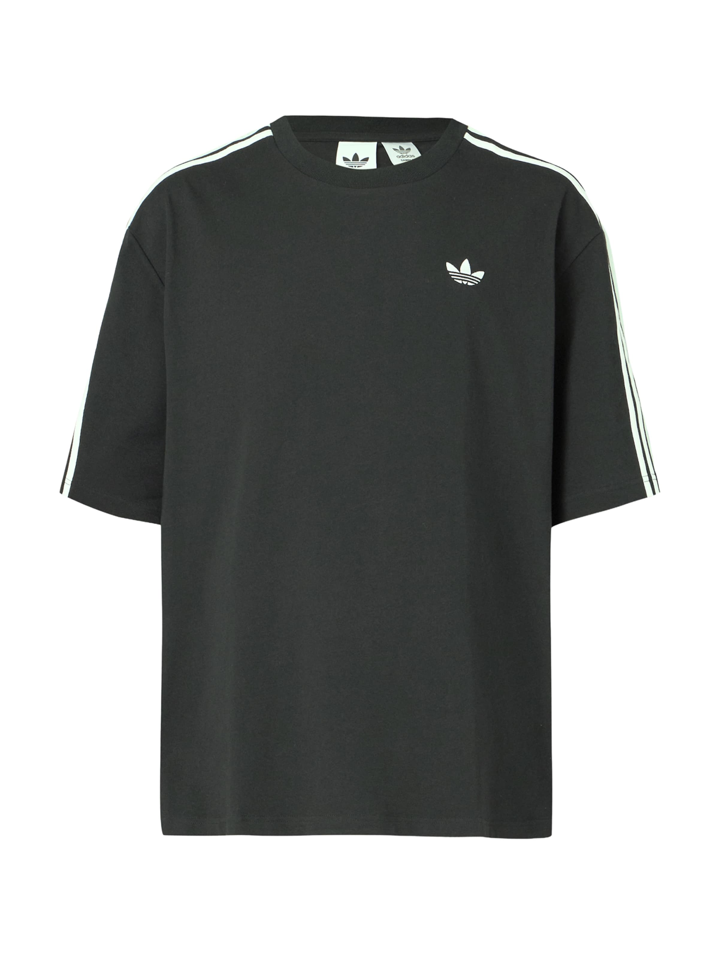 Maglietta 'Adicolor' di ADIDAS ORIGINALS in nero: frontale