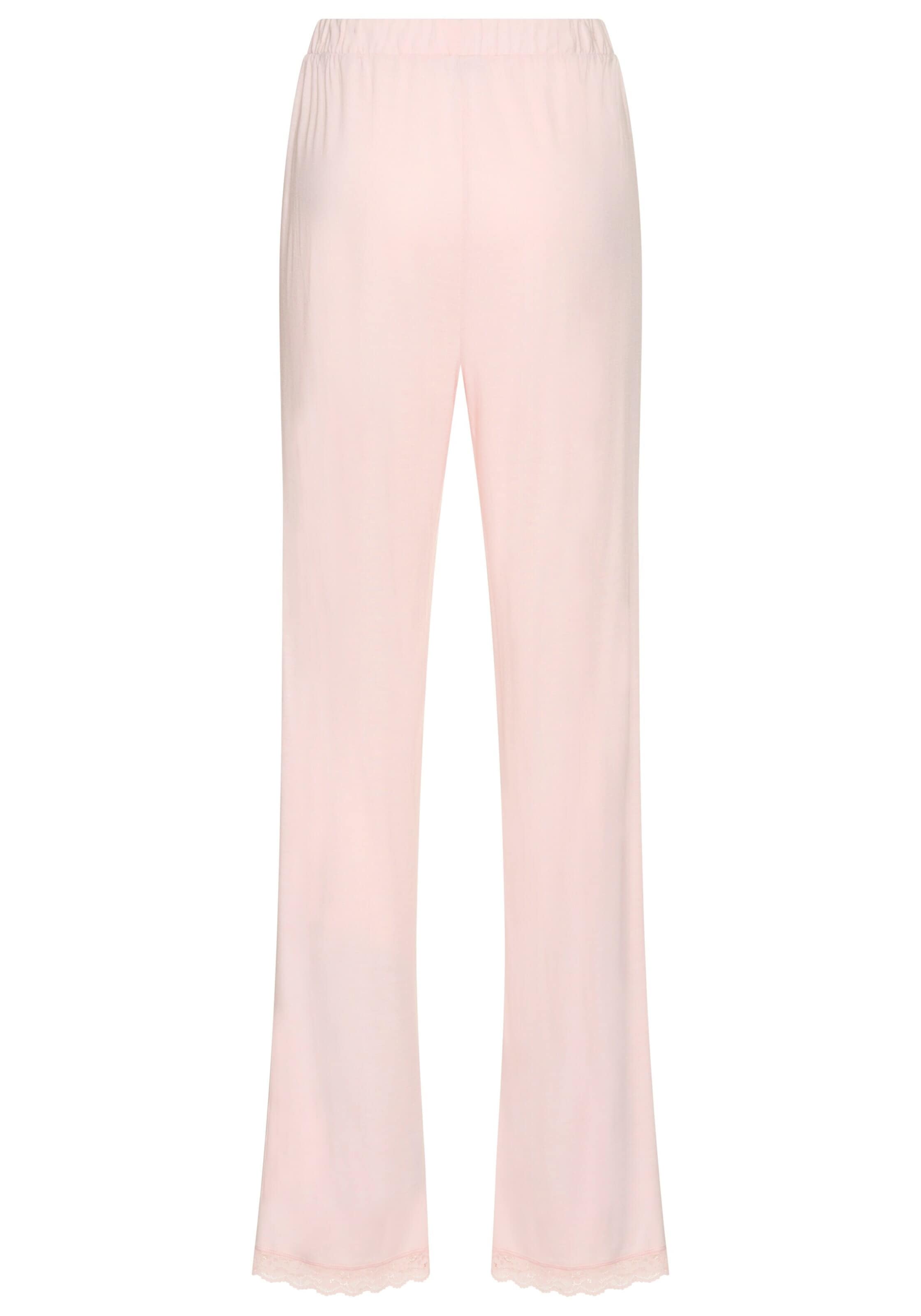 LASCANA - Pantalón de pijama en rosa