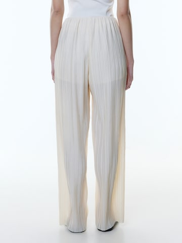 EDITED Wide leg Trousers 'Melisa' in White