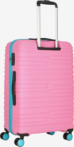 American Tourister Suitcase Set 'Wavestream' in Pink