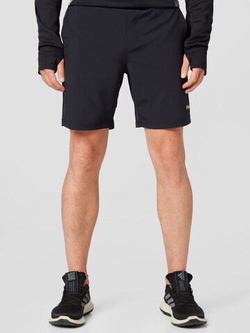 FILA Regular Workout Pants 'RAUBLING' in Black: front
