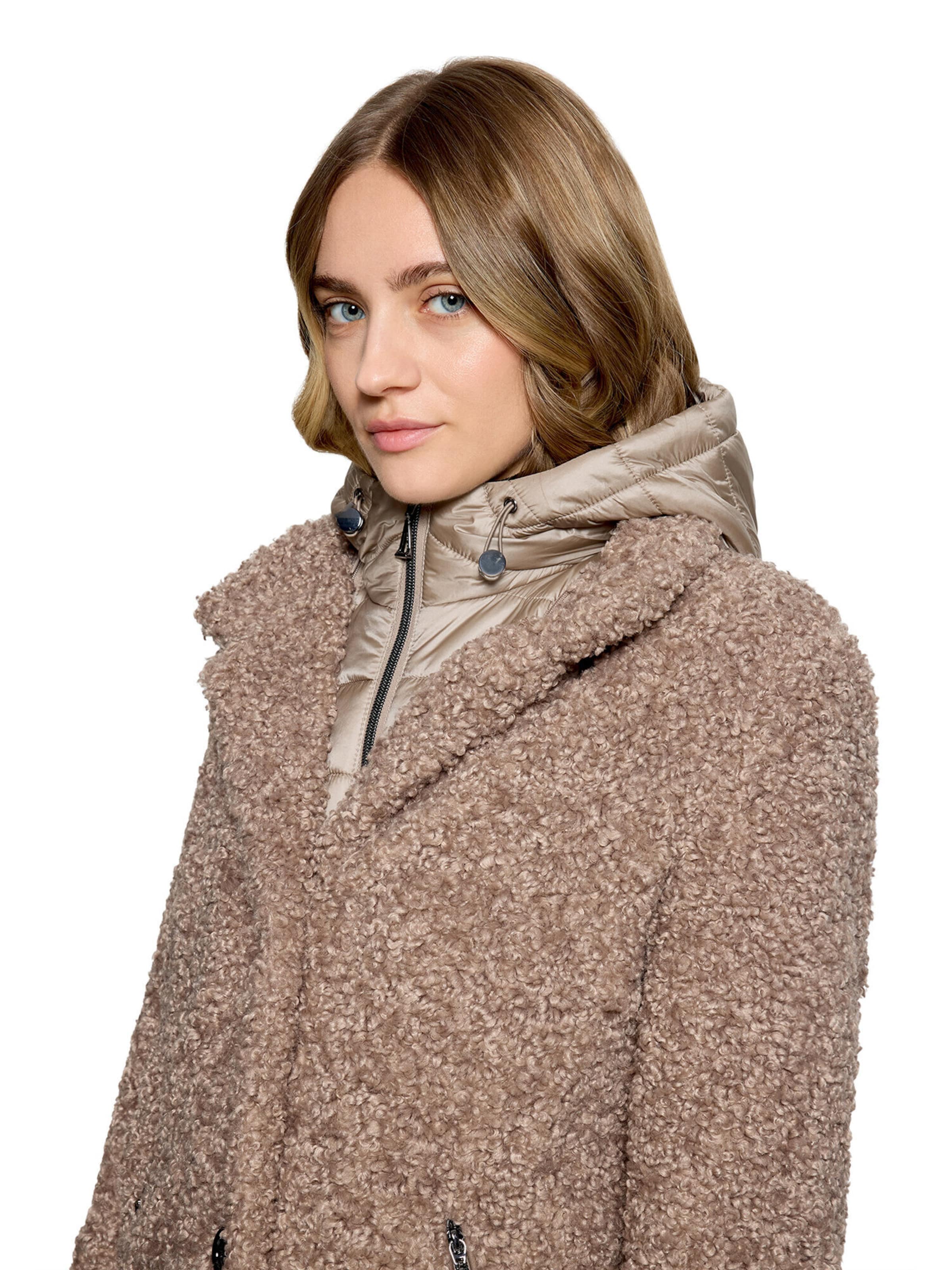 Veste mi-saison Amber & June en marron