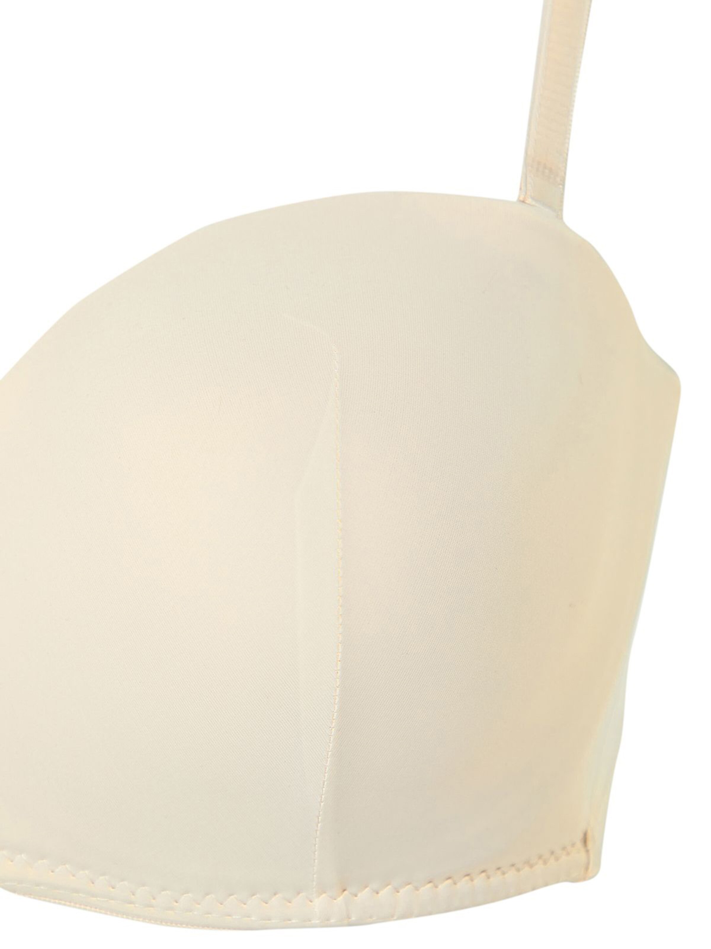 Sutien de tricou Sutien de la Trendyol pe bej