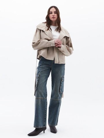 OXXO Between-seasons coat in Grey