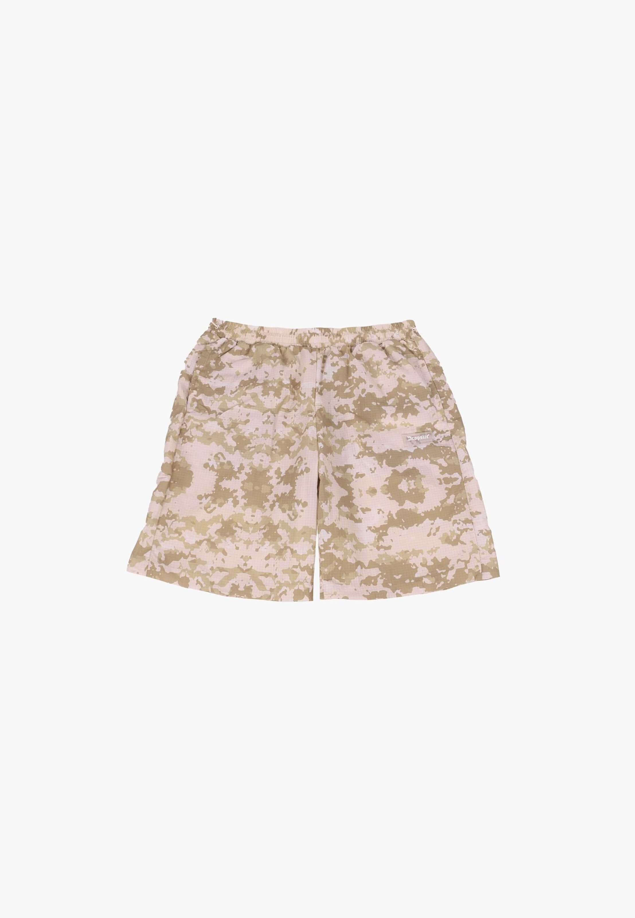 Dropsize Regular Pants 'Ripstop' in Beige: front