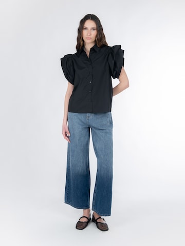 Camicia da donna di Influencer in nero