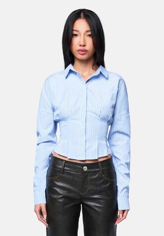 OW Collection Bluse 'Eliza' i blå: forside