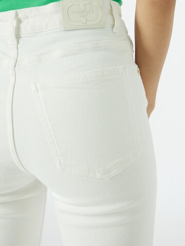 Evazați Jeans de la Twinset pe alb