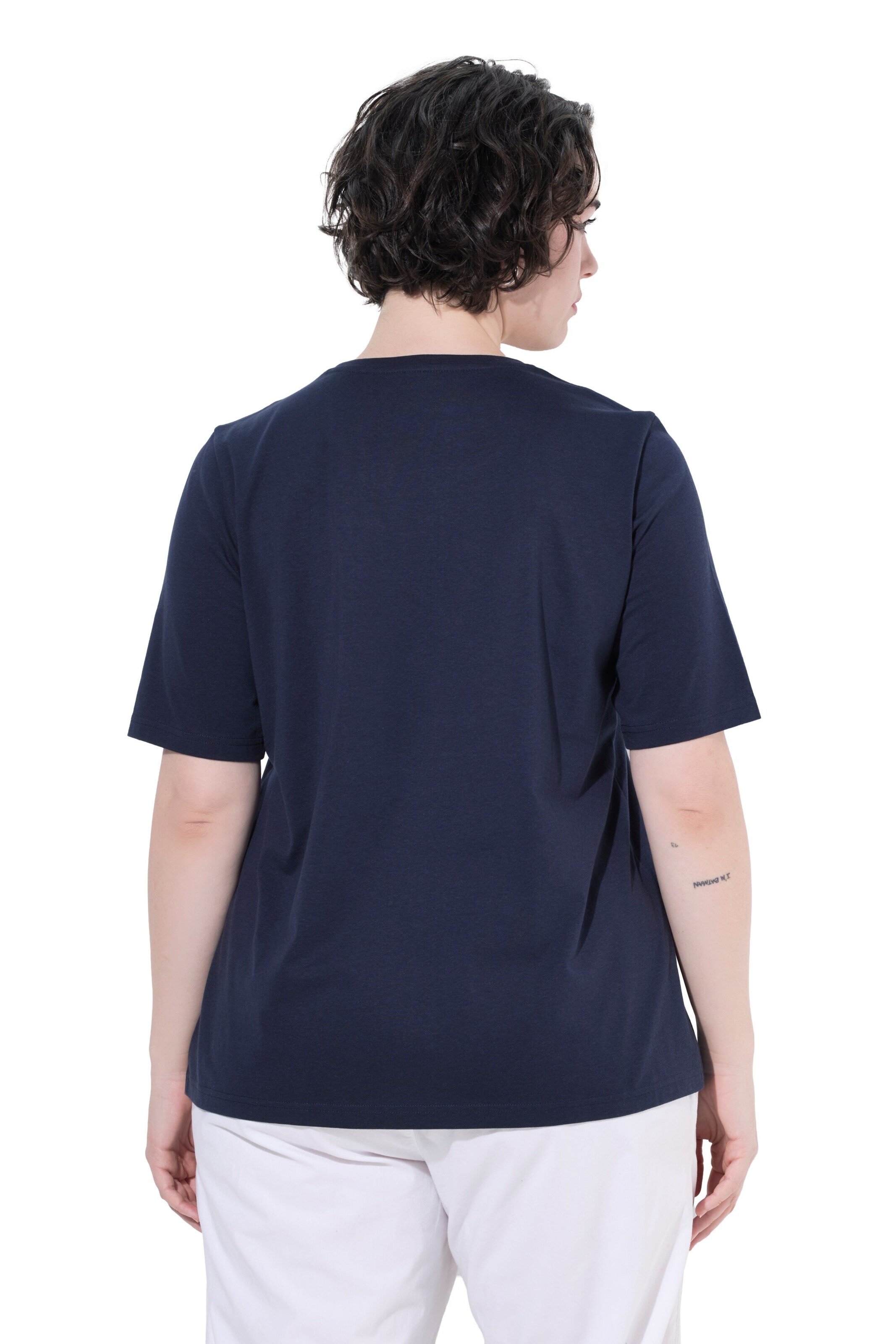 Ulla Popken T-Shirt in Blau