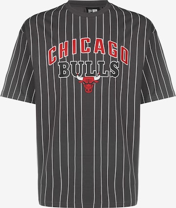 NEW ERA Shirt 'Chicago Bulls' in Grey: front