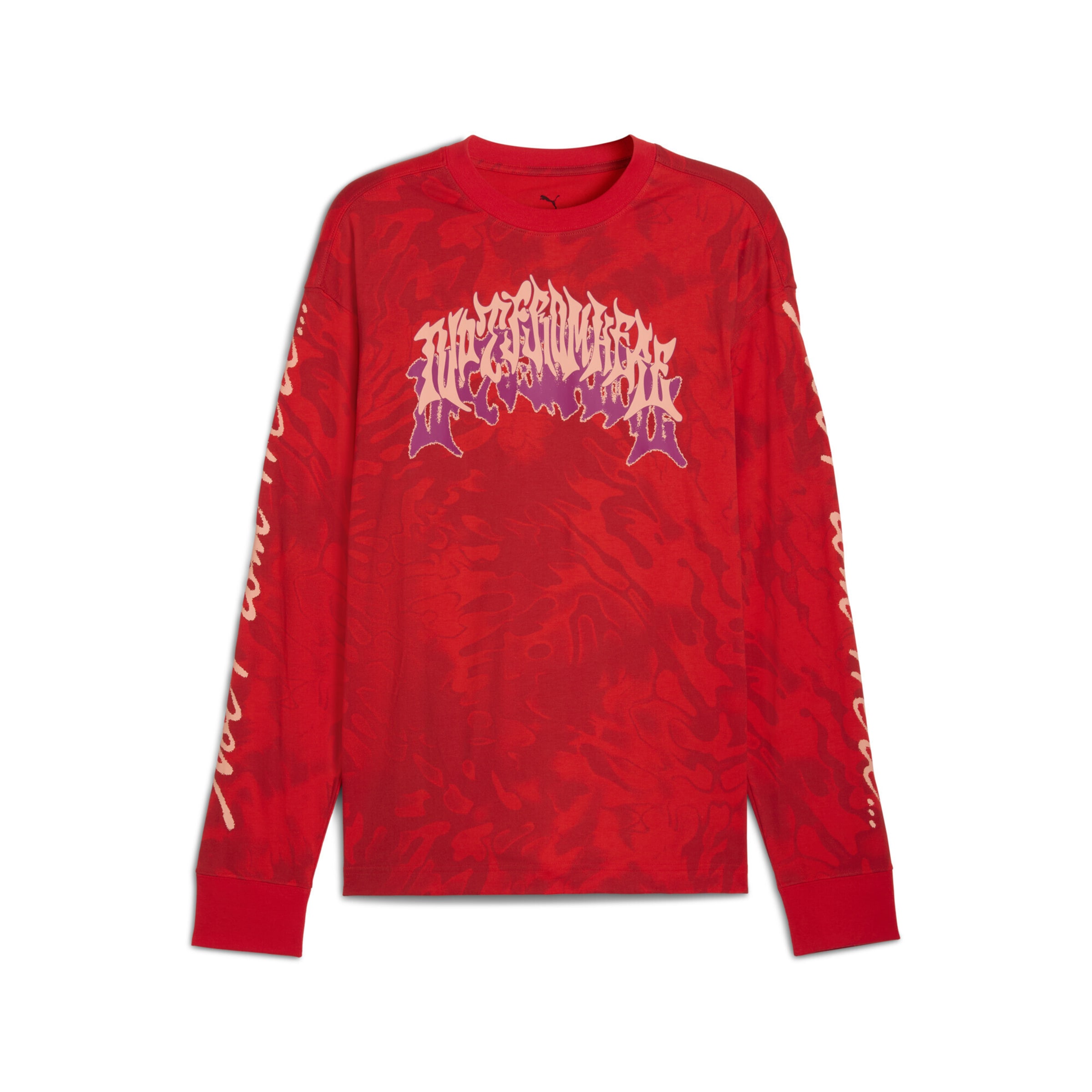 T-Shirt 'LaMelo Supernova' PUMA en rouge : devant