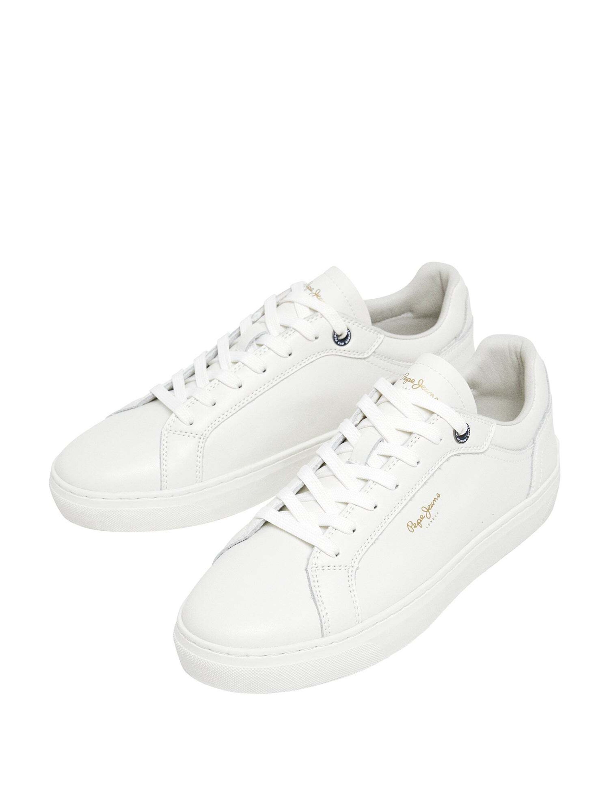 Pepe Jeans Platform trainers 'Camden Edition' in White