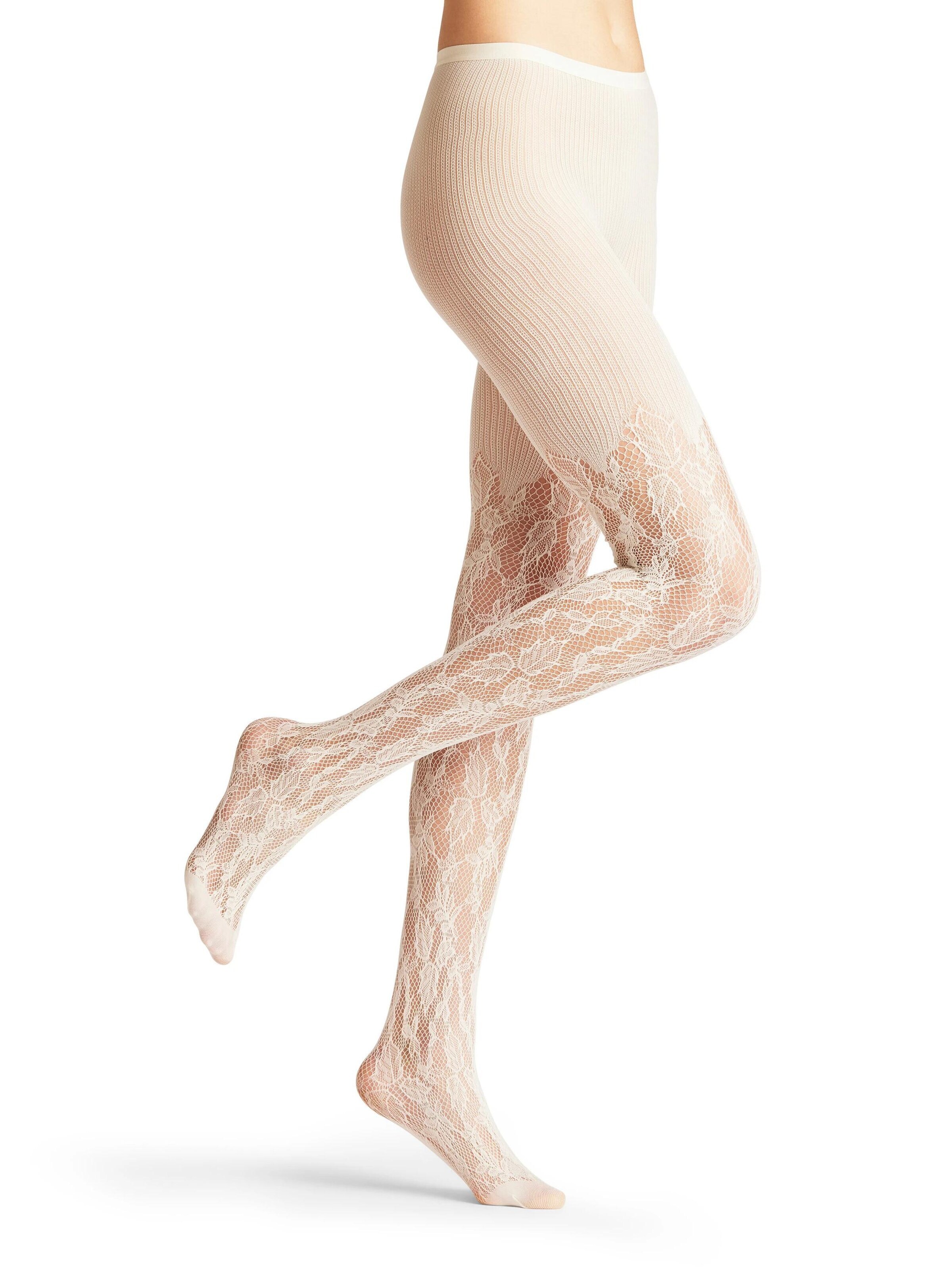 FALKE Strumpfhose 'Holly'‌‌‌‌‌‌ in Weiß