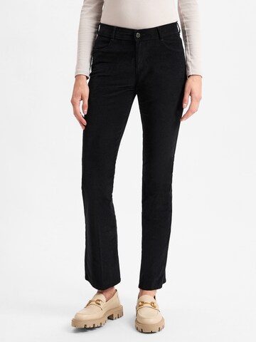 BRAX Bootcut Pantalon 'Shakira' in Zwart: voorkant