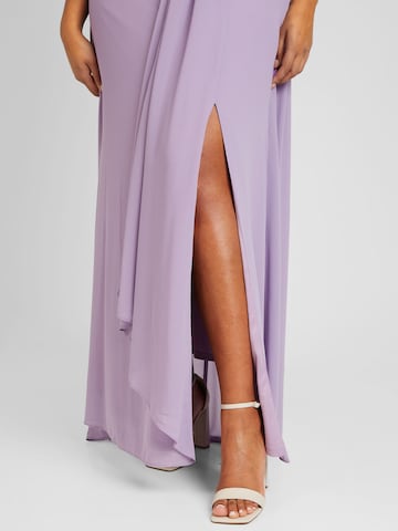 Robe de soirée 'YIDA' TFNC Plus en violet