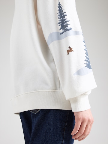 HOLLISTER - Sweatshirt 'XMAS' em branco