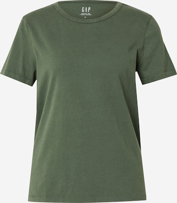 T-shirt GAP en vert : devant