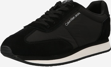 Sneaker bassa di Calvin Klein Jeans in nero: frontale