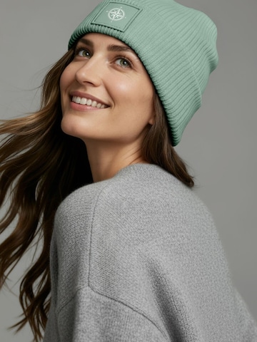 Neverless Beanie 'Windrose' in Green
