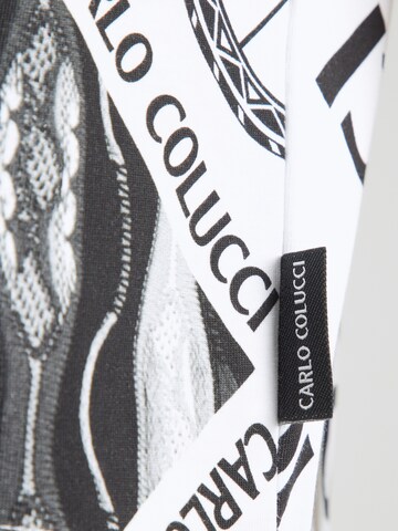 T-Shirt Carlo Colucci en blanc