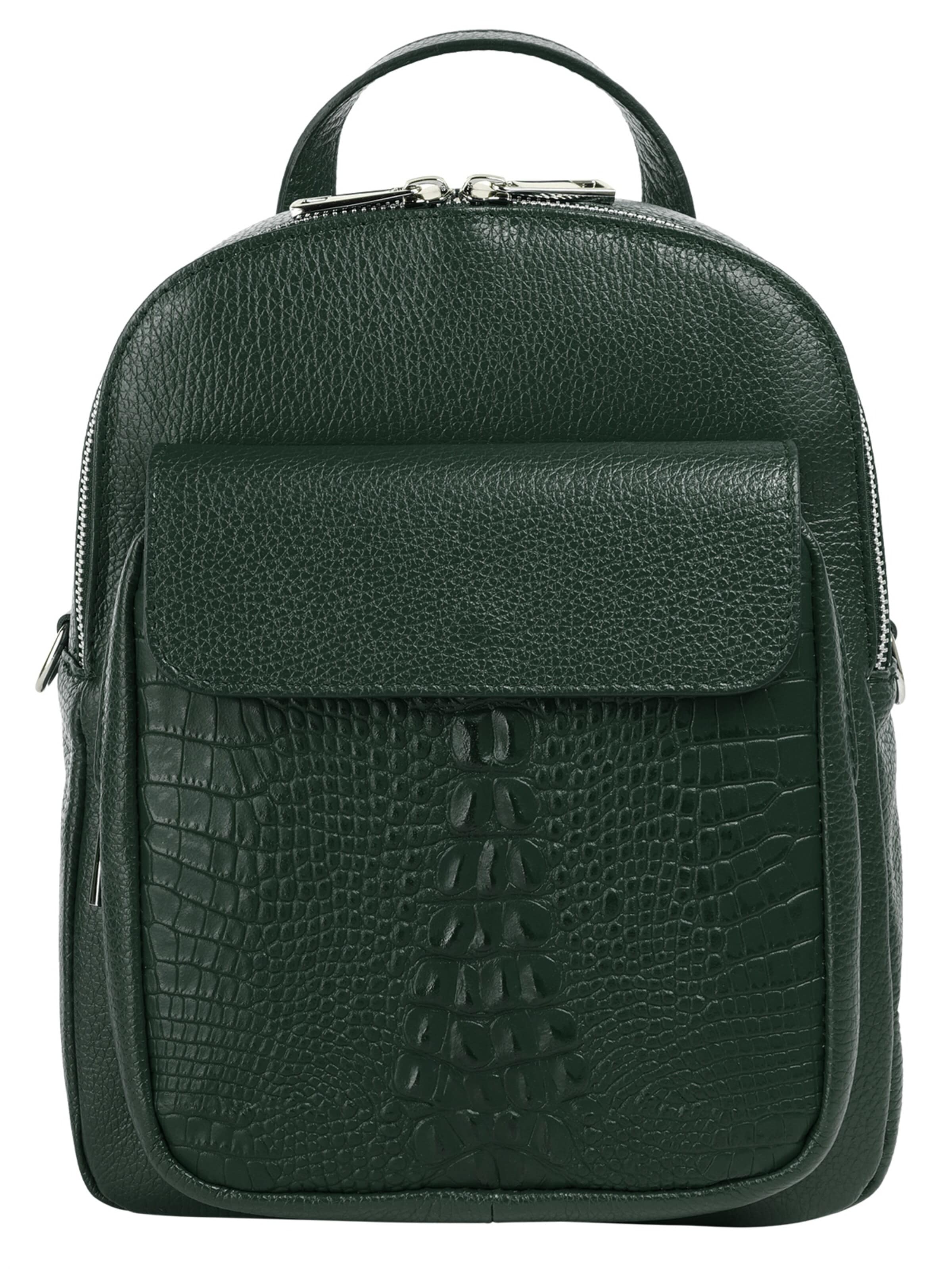 Cluty Backpack in Green: front