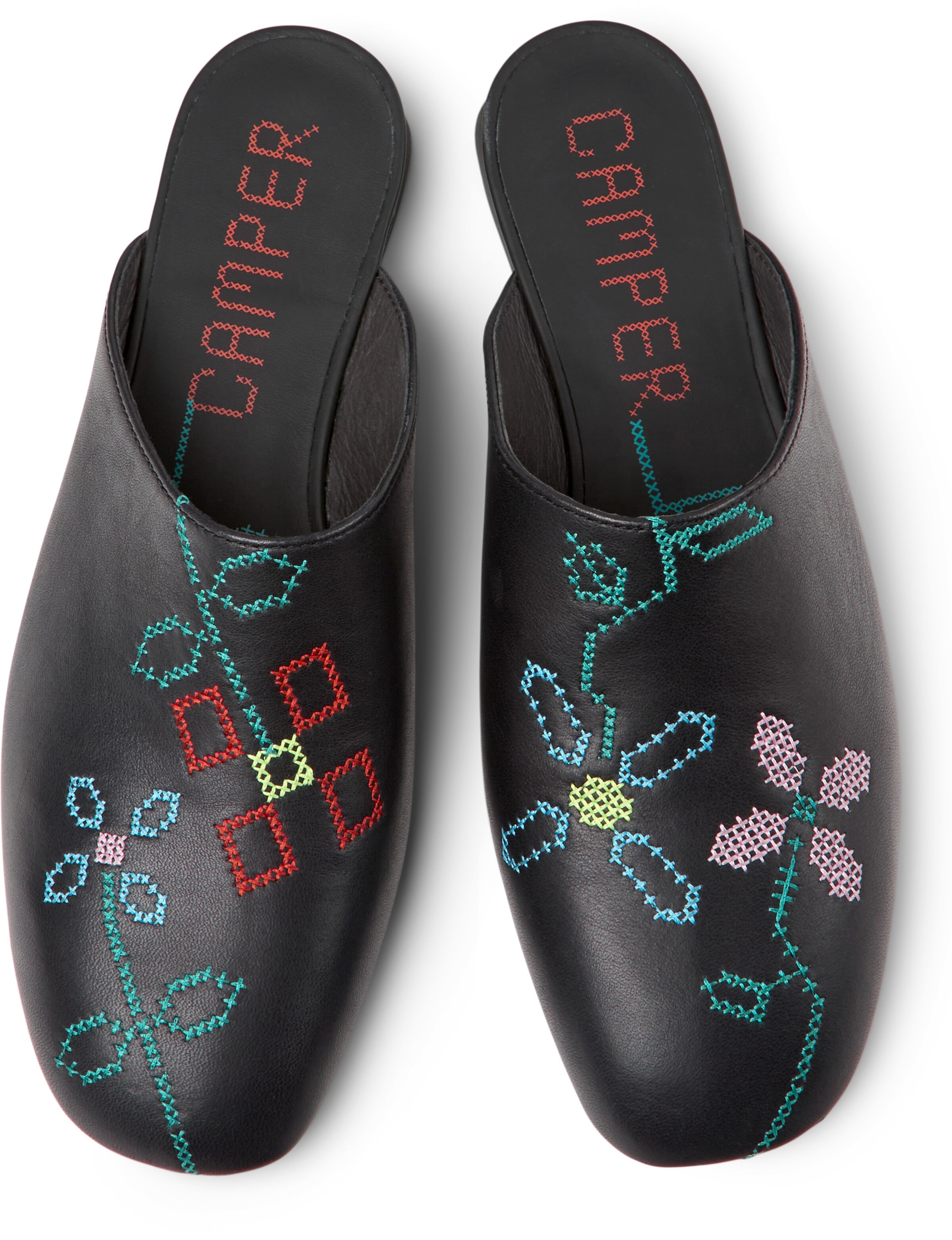 Slipper 'Casi Myra Twins' di CAMPER in nero